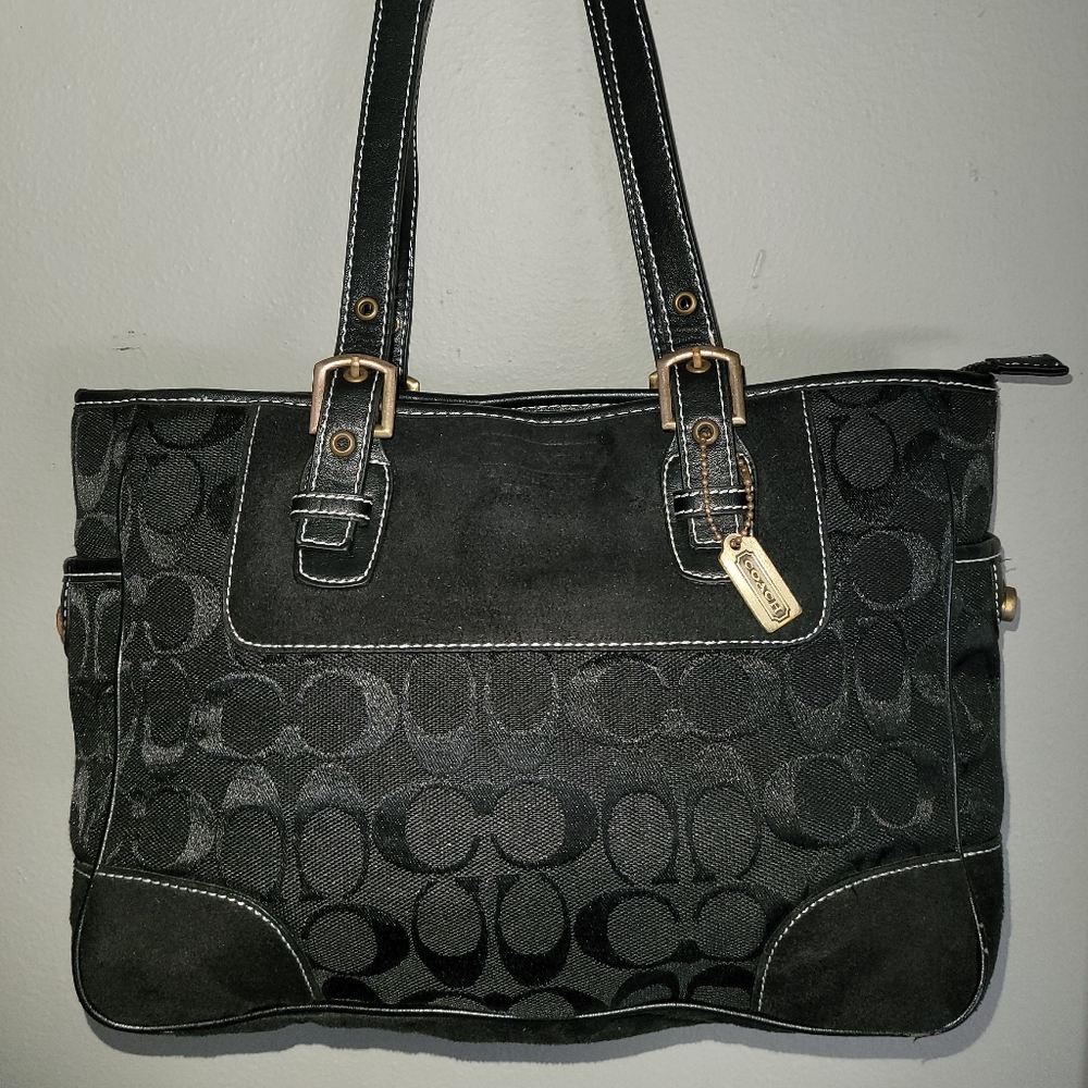 Coach used satchel purse 👛